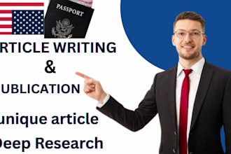 expertly write and publish peer reviewed articles supporting eb1a, eb1, or niw