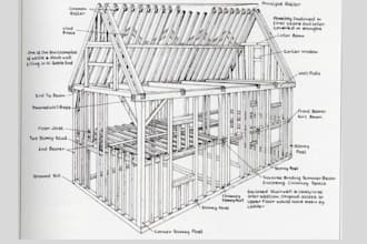 create accurate 2d 3d timber frame and woodworking shop drawings