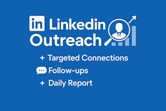 be your linkedin appointment setter and outreach expert