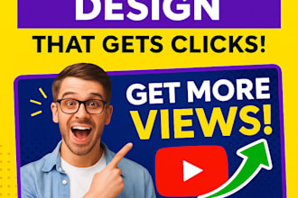 design eye catching you tube thumbnails that boost views