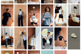 design social media posts and stories