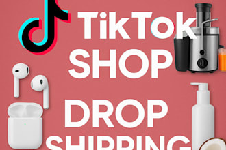 setup tik tok shop dropshipping shop influencer affiliate marketing manager