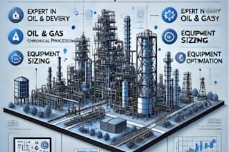 perform aspen plus simulation, process optimization and equipment sizing