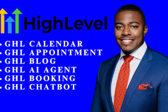 gohighlevel ghl ai agent chatbot booking bot appointment setter calendar blog