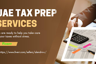 do uae accounting, vat filing, vat registration and corporate tax returns