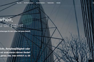 erstelle dir eine wordpress landingpage