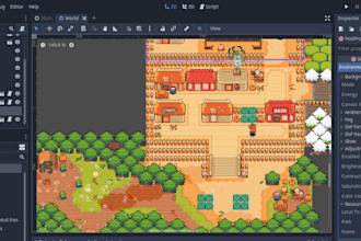 create 2d and 3d godot game