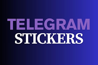 create custom telegram stickers from your photos or ideas
