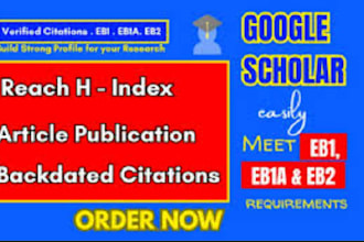 write and publish recommendable research article for eb1 eb1a eb2 eb5 niw