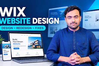design, redesign, or fix your wix website