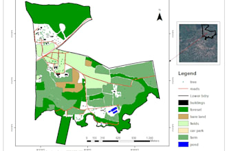 digitize maps and images using arcgis pro, qgis, or arcmap