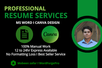 professionally format your resume in ms word