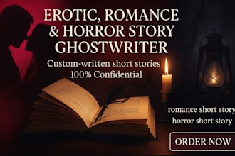 kinky erotic short story ghostwrite ebook horror romance short story novel
