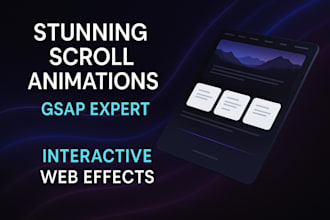 add smooth web animations and scroll effects to your website