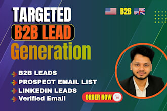 do verified b2b leads, real estate leads and influencer lead gen