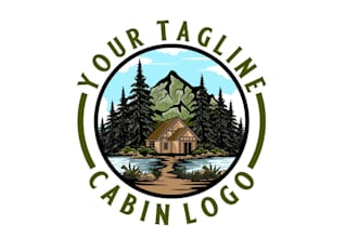 design a high quality business cabin logo that stands out