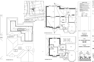 prepare UK planning permission drawings, loft conversion, and foundation design