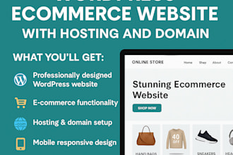 create a stunning wordpress ecommerce website