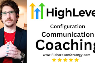 coach and train you on gohighlevel CRM