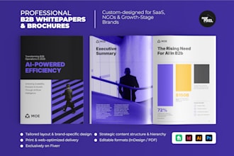 create a professional whitepaper or business brochure