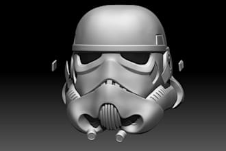 remodel 3d helmet cosplay,helmet stl,halloween masks,armor wearable, 3d printing