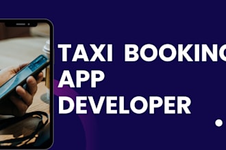 develop taxi booking app, rideshare app, gojek app, uber clone app