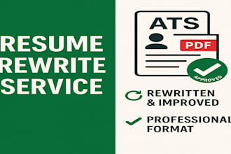 rewrite your resume to be ats compliant and professional