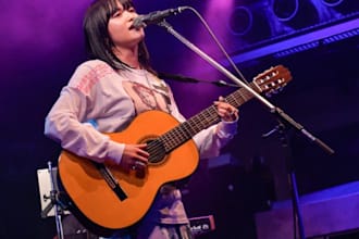 sing your rock pop song as female pop rock vocalist with harmonies country song