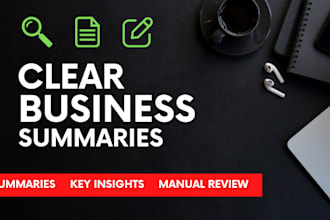 summarize your business documents into key insights