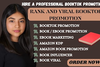 do tiktok video ads booktok promotion ebook marketing book advertising for kdp