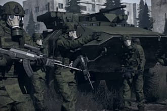 create 3d model assets backpack weapon helmet outfit for arma 3 and 3d printing