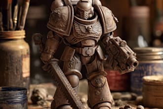 paint your 40k, aos, and other warhammer related miniatures