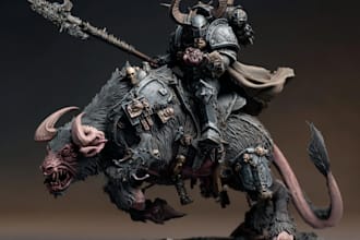 paint warhammer 40k, dnd, sigmar and other miniatures