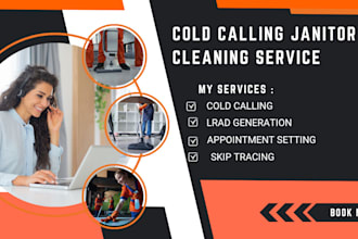 cold calling janitorial cleaning service, b2b b2c, solar cold calling, cold call