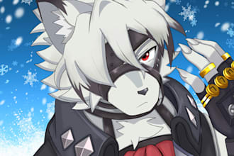 draw your furry character in my style