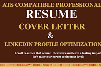 write a compelling marketing, accounting and finance resume