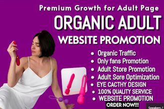 do adult web promotion, fanvue link, adult shopify store promotion, adult toys