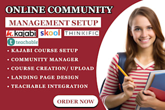setup and launch your online community on circle, skool kajabi or mighty network