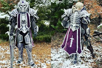 3d cosplay creation 3d prop full body wearable cosplay armor helmet for 3d print