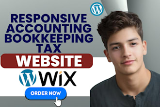 design a professional tax, accounting, and insurance website