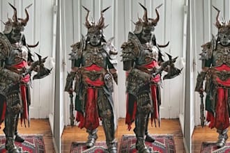 3d wearable cosplay model eva foam cosplay 3d printable cosplay 3d knight armor