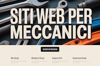 create professional websites for mechanics