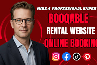 build booqable rental website, online booking website booqable online rental SEO