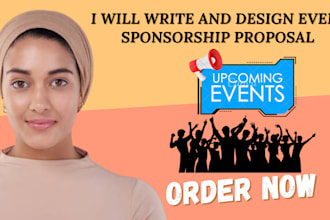 create event sponsorship proposal, event pitch deck, event sponsorship letter
