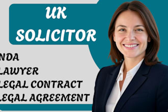 be your lawyer for nda, agreement, legal agreement, and contract