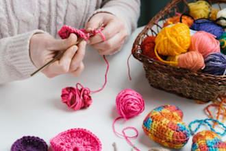 give you bundle of crochet patterns stitches motifs  and paper crafts