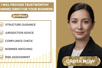 research a nonprofit nominee director for your business globally