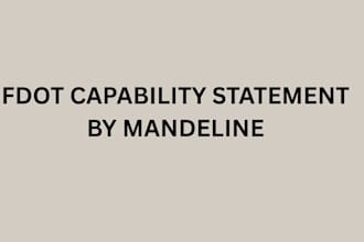 do fdot capability statement