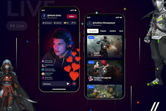 develop conference app, podcast app, radio app, music streaming app