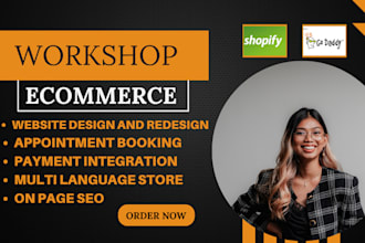 build webshop wordpress ecommerce website ionos godaddy bluehost hostinge
